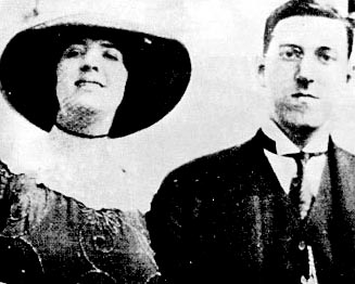 Соня Грин и Говард Филипс Лавкрафт. 1924 г.